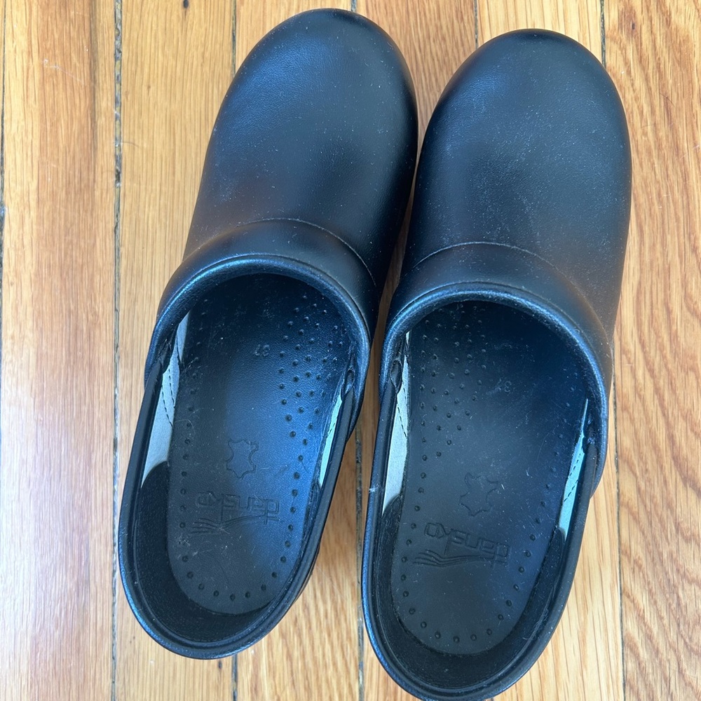 Dansko’s black clogs